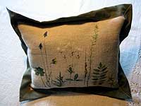 Bedrucktes Kissen